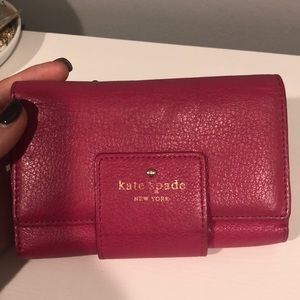 Kate spade pink wallet